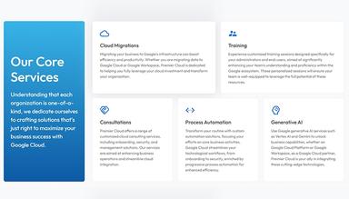 Premier Cloud Core Services