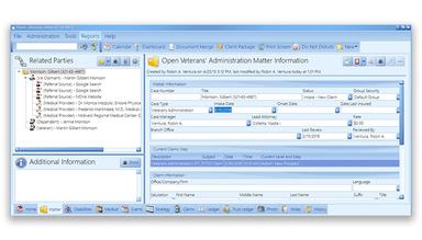 Prevail Case Management System Managing Contacts