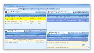 Prevail Case Management System Home Page