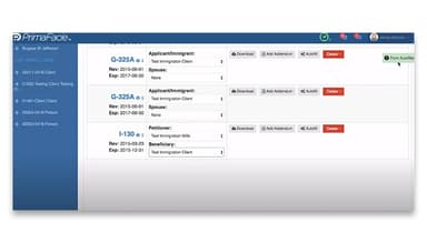 PrimaFacie Applicant Immigrant Details