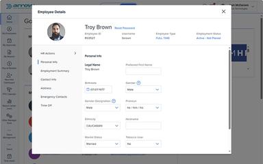 PrismHR Employee Details