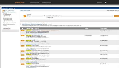 ProLaw Advanced Search