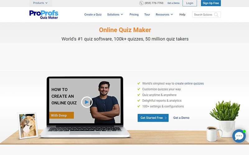 ProProfs Quiz Maker