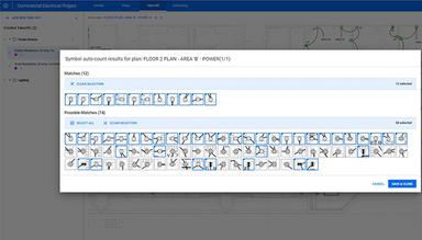 Procore Estimating Auto count