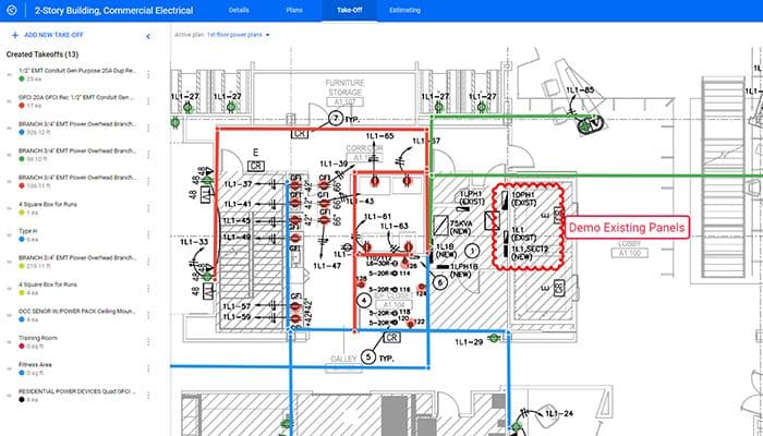 Procore Estimating Take off