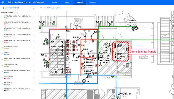 Procore Estimating Take off