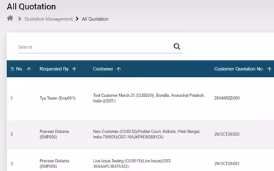 Procurement Software Quotations