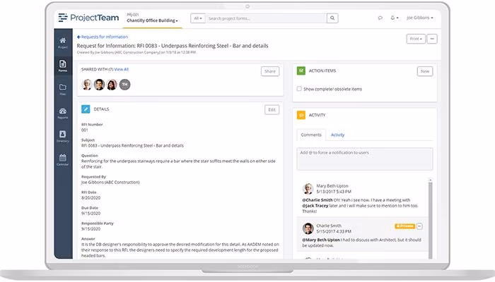 ProjectTeam Request for Information