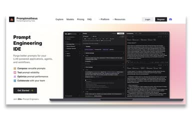 Promptmetheus Prompt Engineering IDE