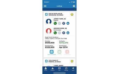 PropertyRadar Mobile Lookup