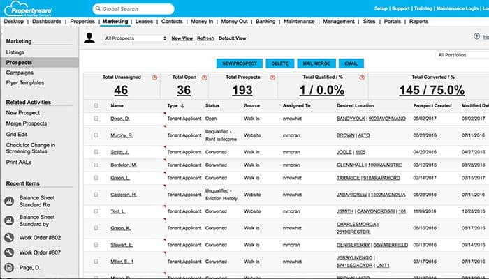 Propertyware Prospects