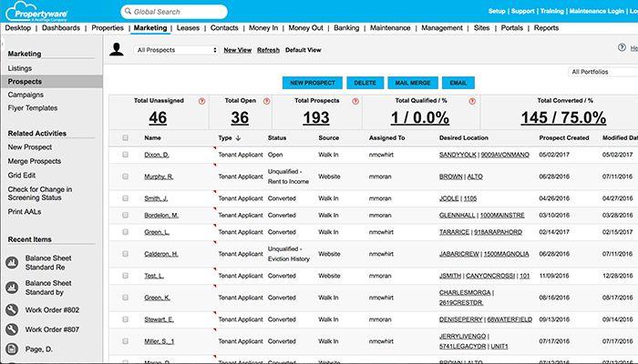 Propertyware Prospects