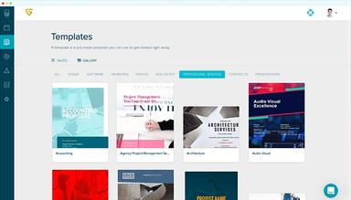 Proposify Template Gallery