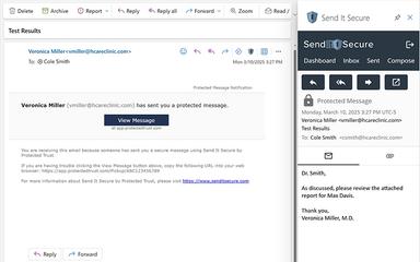 Protected Trust Send It Secure
