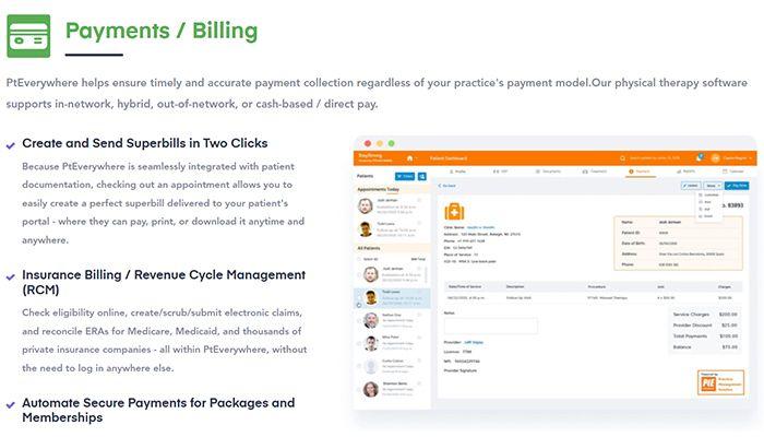 PtEverywhere Payments and Billing
