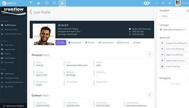 PurelyHR EMPLOYEE PROFILE