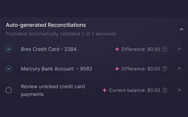 Puzzle Reconciliation