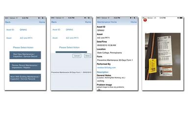 QR Maintenance Asset Profiles