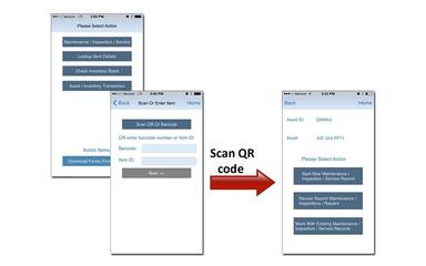 QR Maintenance Scanning QR Codes