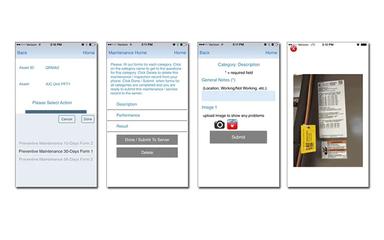 QR Maintenance Uploading Images