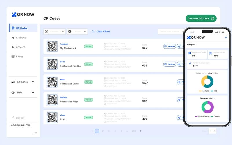 QR Now Codes