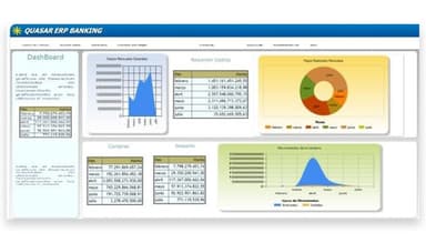 QUASAR ERP Banking Dashboard