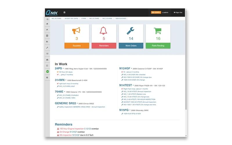 Quantum MX Dashboard