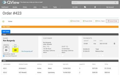 QView Order