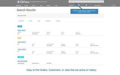 QView Search Results