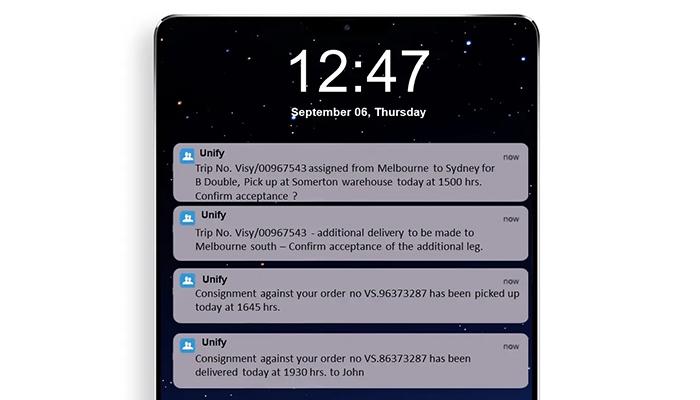 Ramco alerts and notifications