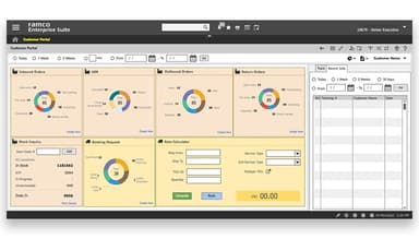 Ramco customer portal dashboard