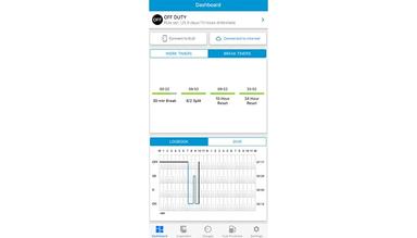 Rand McNally Fleet Solutions dashboard