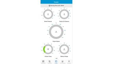 Rand McNally Fleet Solutions gauges