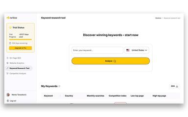 Rankioz Keyword Research Tool