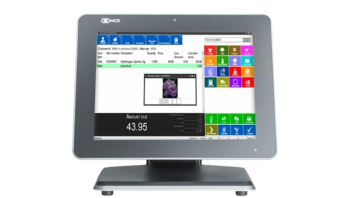 Rapid Garden POS modern intuitive interface
