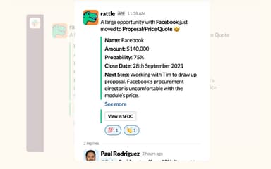 Rattle Large Opportunities