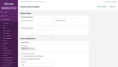 Recurly Subscription billings