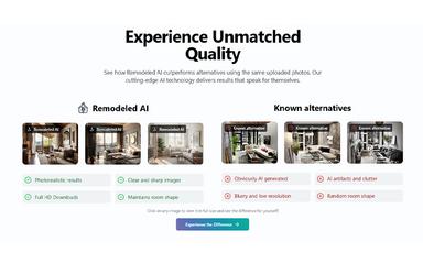 Remodeled AI Experience Unmatched Quality
