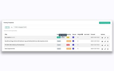 Reporter Templates