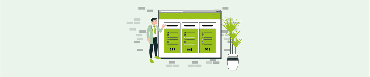 Pricing Comparison Infographic