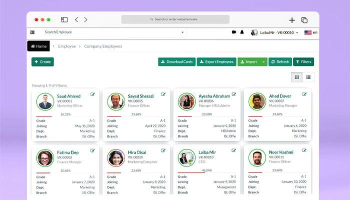 Resourceinn Employee Data management software