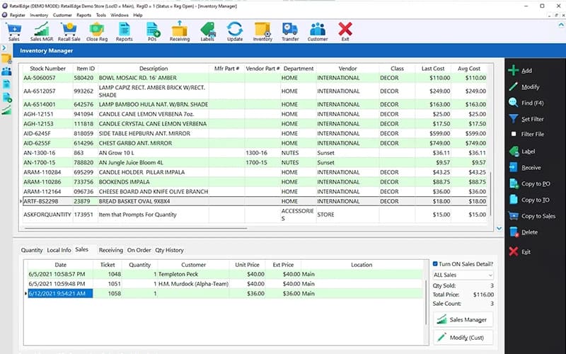 RetailEdge Inventory Manager
