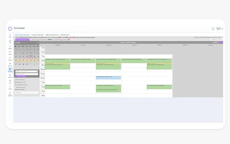 RethinkBH Schedule