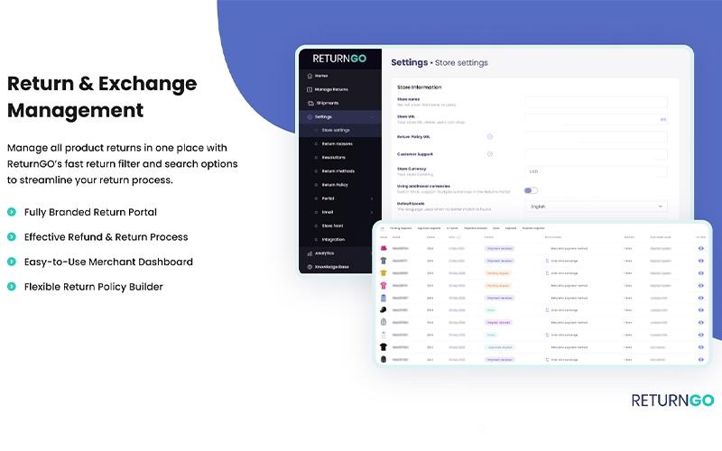ReturnGo Return & Exchange Management