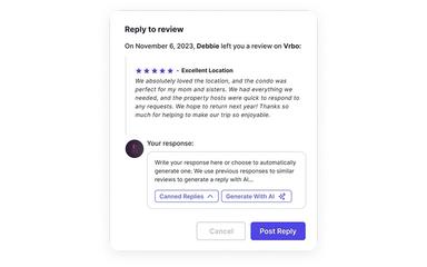Reva Quickly Reply To All Reviews From One Place Leveraging AI
