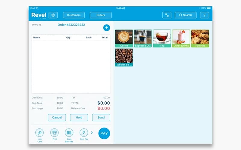 Revel Systems order management