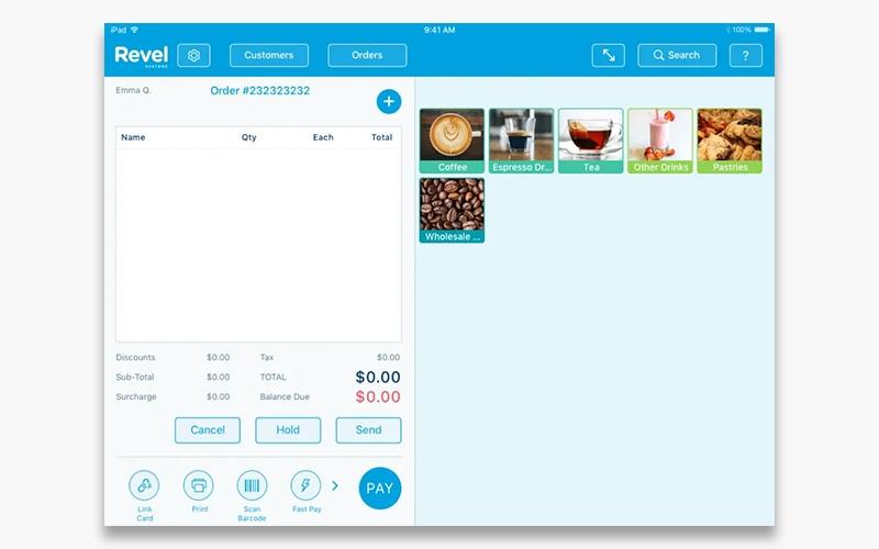 Revel Systems order management