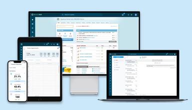 RevenueWell Marketing Platform on different devices