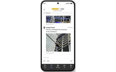 Revizto mobile application chat