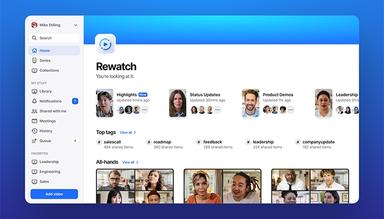 Rewatch software Your-team's-video all-in-one-place